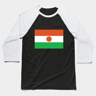 Flag of Niger Baseball T-Shirt